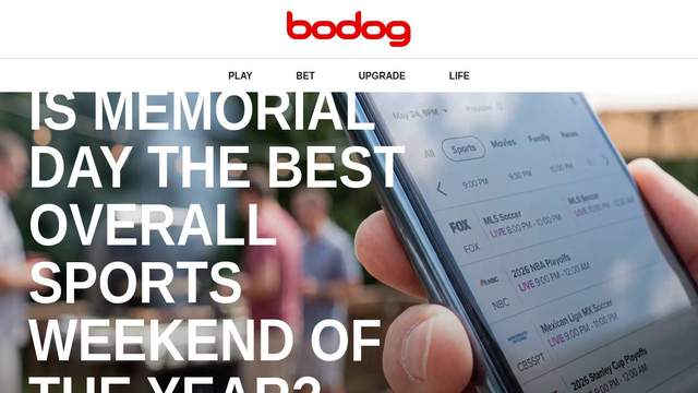 Bodog casino screenshot